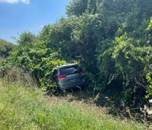 No one injured in single-vehicle I-65 slide-off