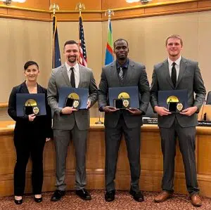 Four new CPD officers sworn in