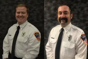 Columbus Fire Department promotes pair