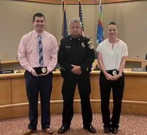 Two new CPD officers sworn in