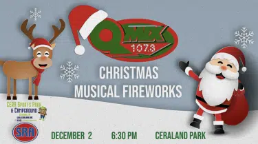 Ceraland Park/QMIX Christmas Musical Fireworks is tonight