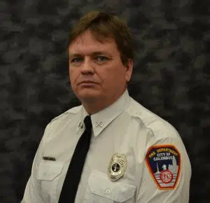 Columbus firefighter retires after nearly three decades