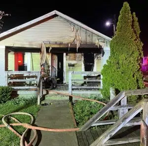 Hughes Street home damaged by fire