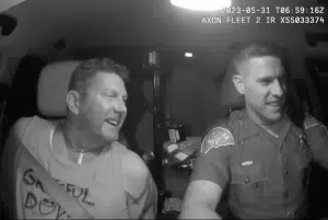 State Rep. Jim Lucas seen smiling, laughing in new police footage after DUI arrest