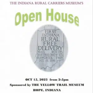 Rural Letter Carrier Museum open house is Sunday