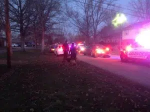 A domestic disturbance ended calmly Tuesday (Image: CPD Facebook)