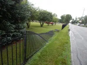 DUI suspect arrested after crashing into cemetery fence