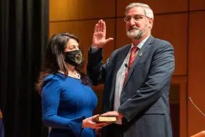 Gov. Holcomb sworn in for second term