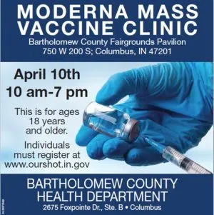 Vaccine clinic set for Saturday