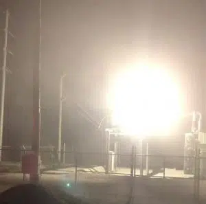 No injuries reported in fire at Hope electrical substation