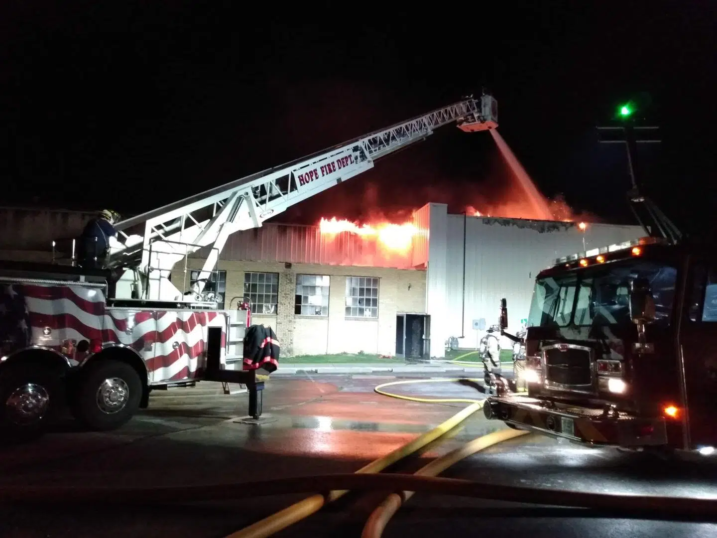 Old Hope gym destroyed by fire KORN Country 100.3 WYGBFM Franklin