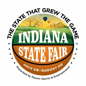 Indiana State Fair 2023 Basketball Shorts Navy / 4XL
