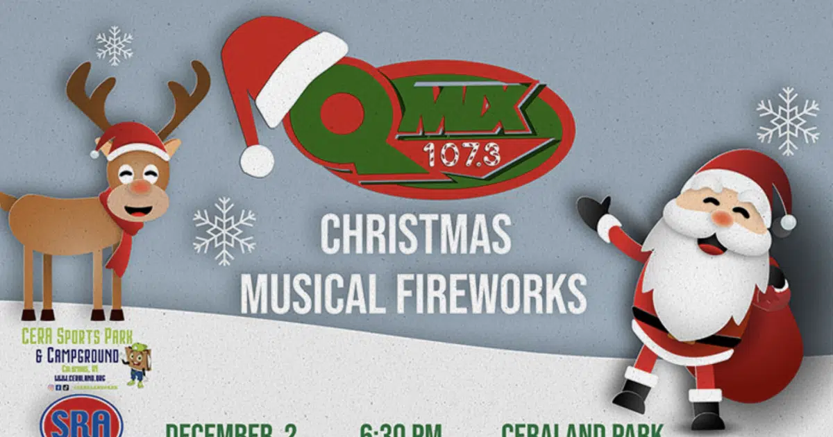 Ceraland Park/QMIX Christmas Musical Fireworks is tonight QMIX 107.3