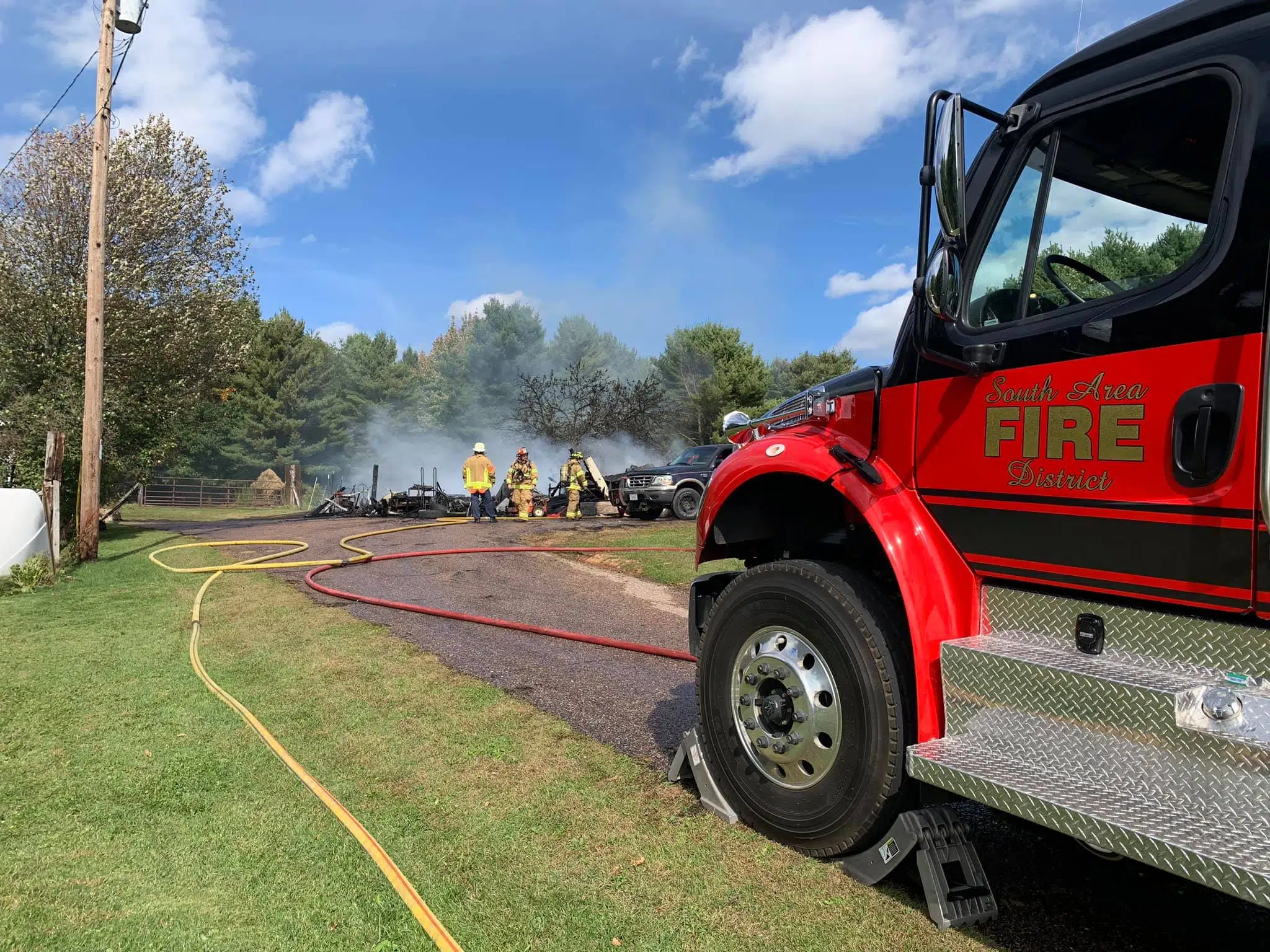 Two Garages Destroyed In Weston Fire | WSAU News/Talk 550 AM · 99.9 FM ...