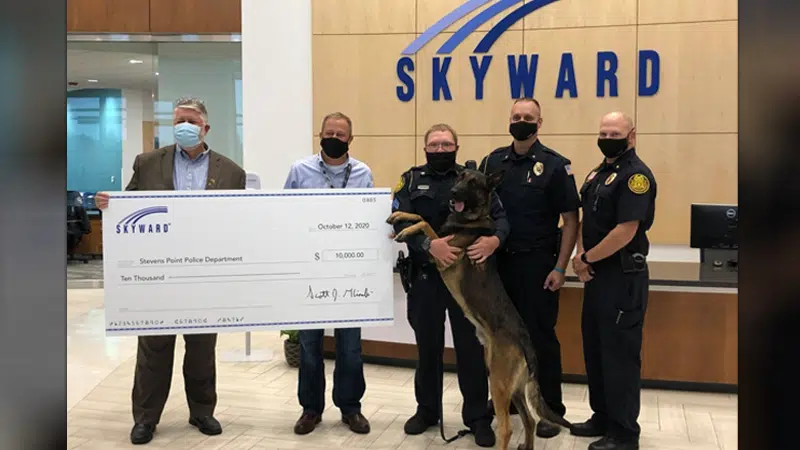 Stevens Point PD gets $10,000 for police dog training ...