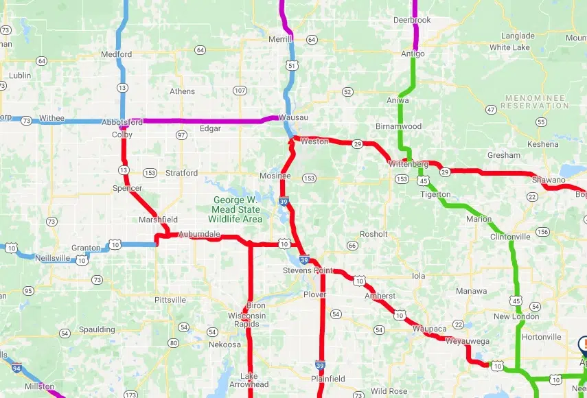 No Travel Advised in Portions of Central Wisconsin | WSAU News/Talk 550