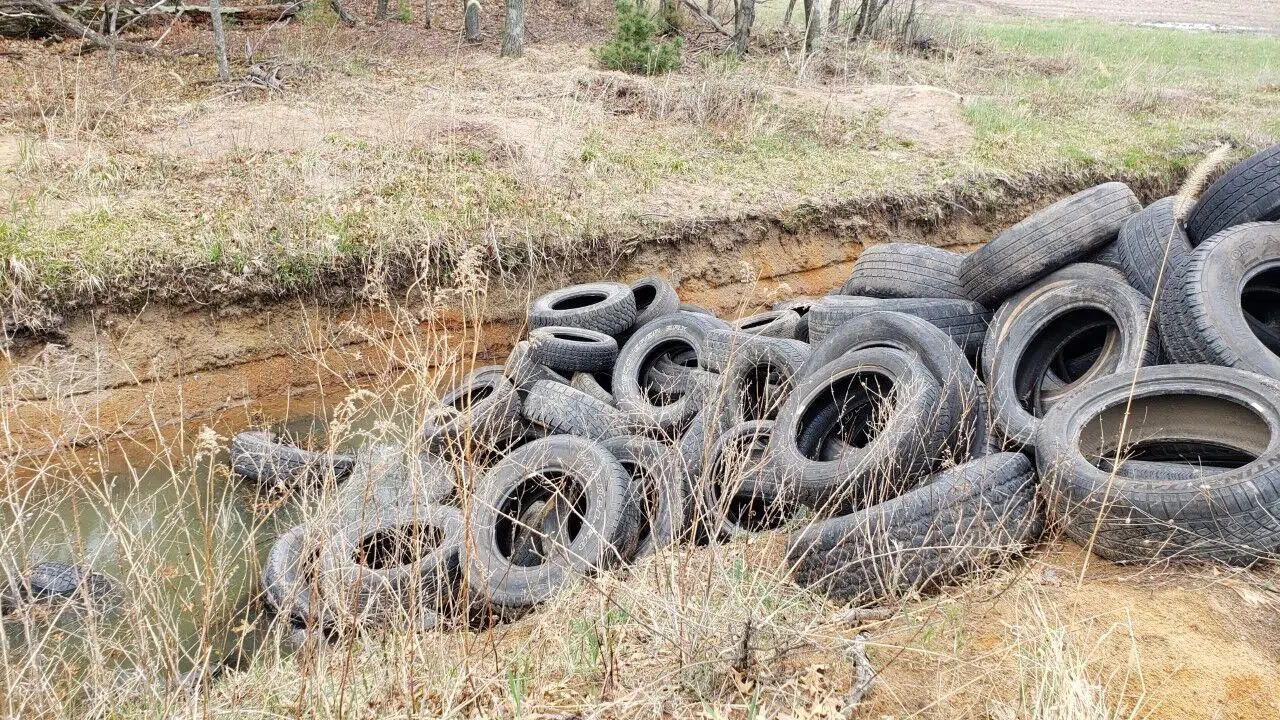 Illegal Tire Dumping In Portage County | WSAU News/Talk 550 AM · 99.9 ...