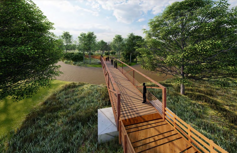 Stevens Point Awarded State Grant for Plover River Pedestrian Bridge - Vimarsana News