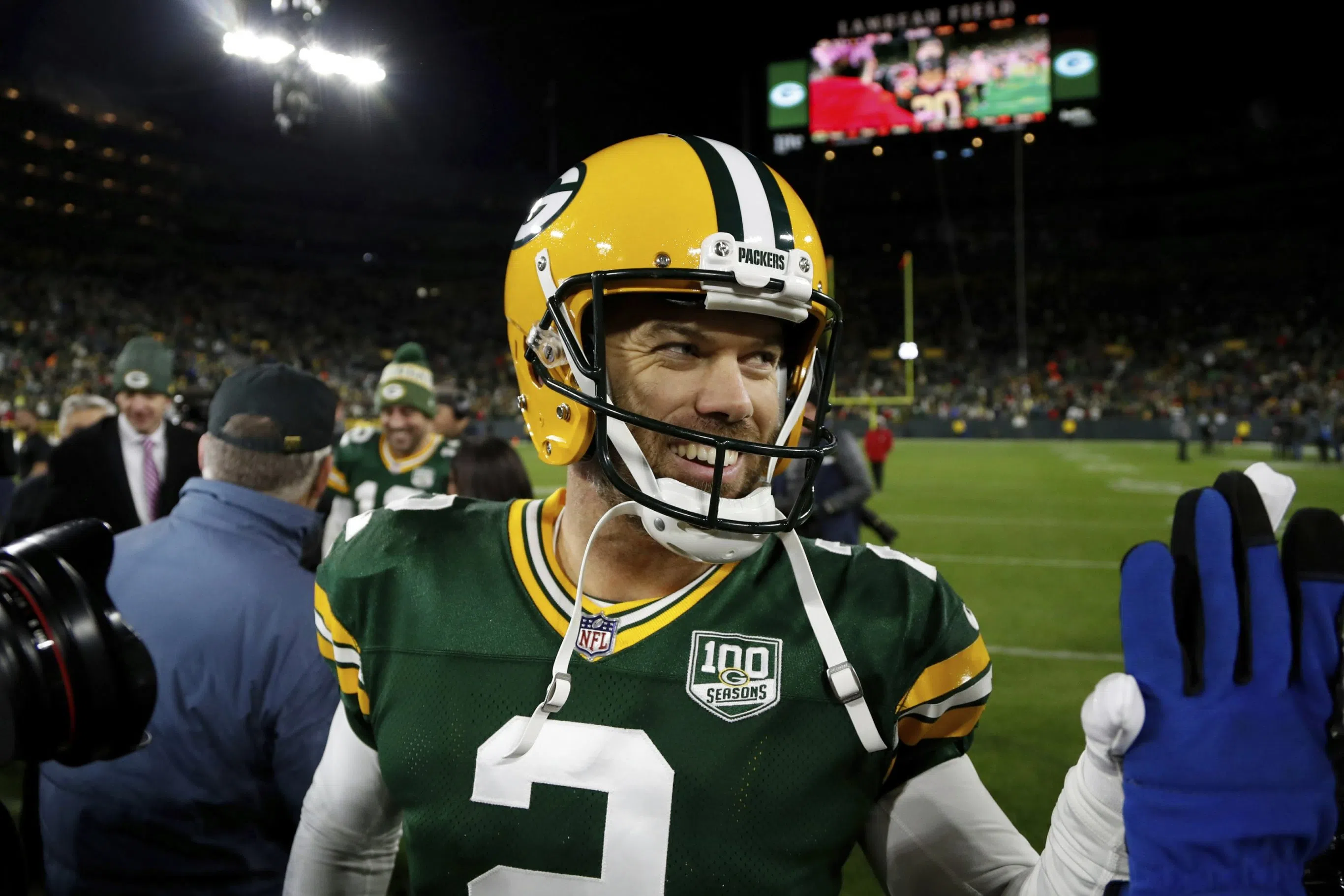 Packers Mason Crosby leaving Packers 16 years