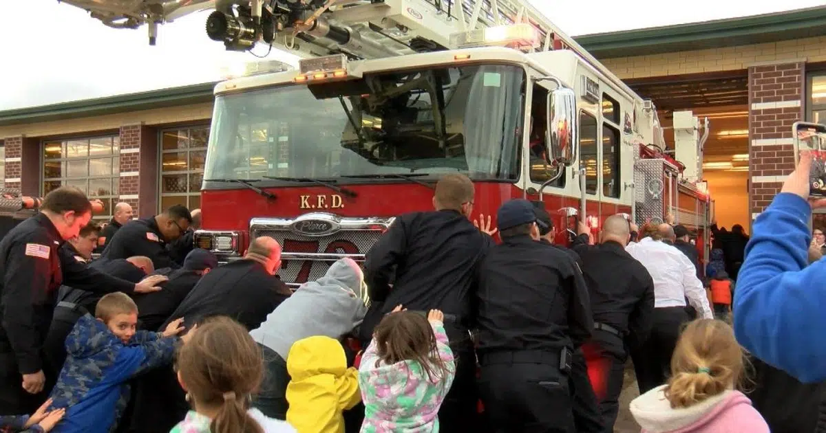 Kronenwetter gets new fire truck WDEZ 101.9 FM Great Country