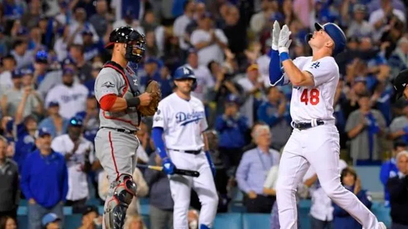 Buehler, Muncy lead Dodgers past Nats 6-0 in NLDS opener