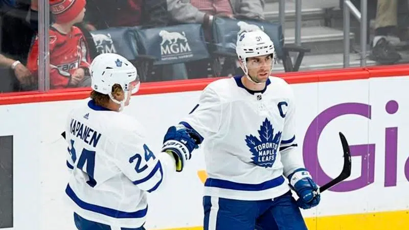 Leafs captain John Tavares to miss at least two weeks with ...