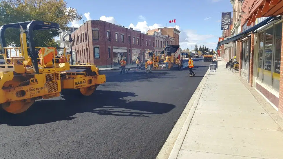 Main Street construction entering final phases