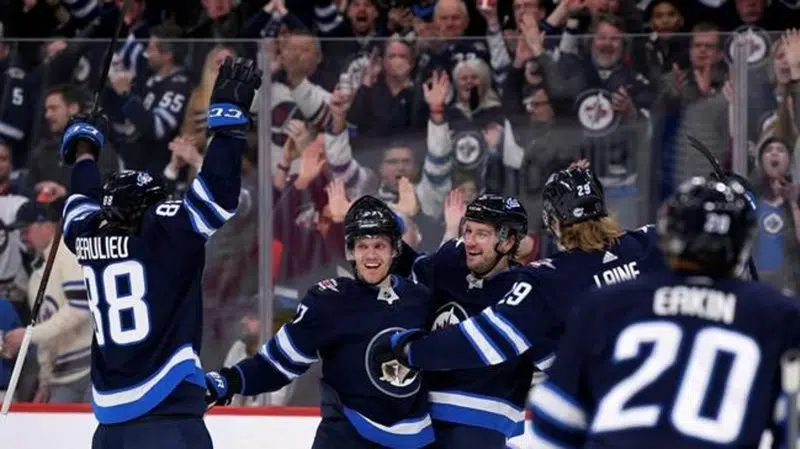 Hellebuyck, Pionk, Connor lead Jets to 2-1 win over Oilers - The