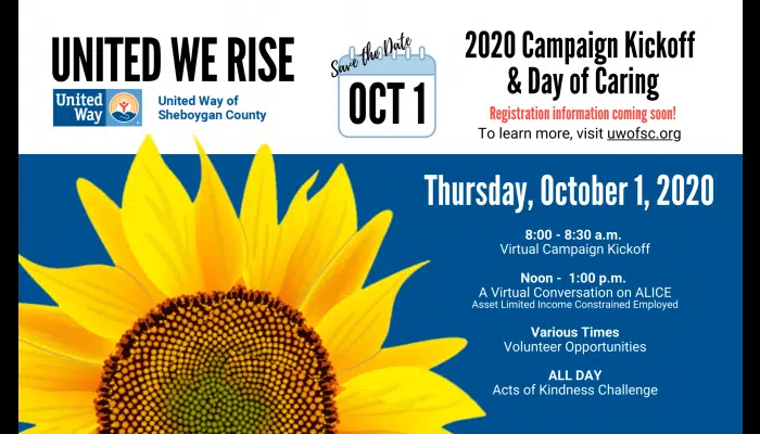 United Way Kickoff and Day of Caring Goes Virtual This Year | 104.5 ...