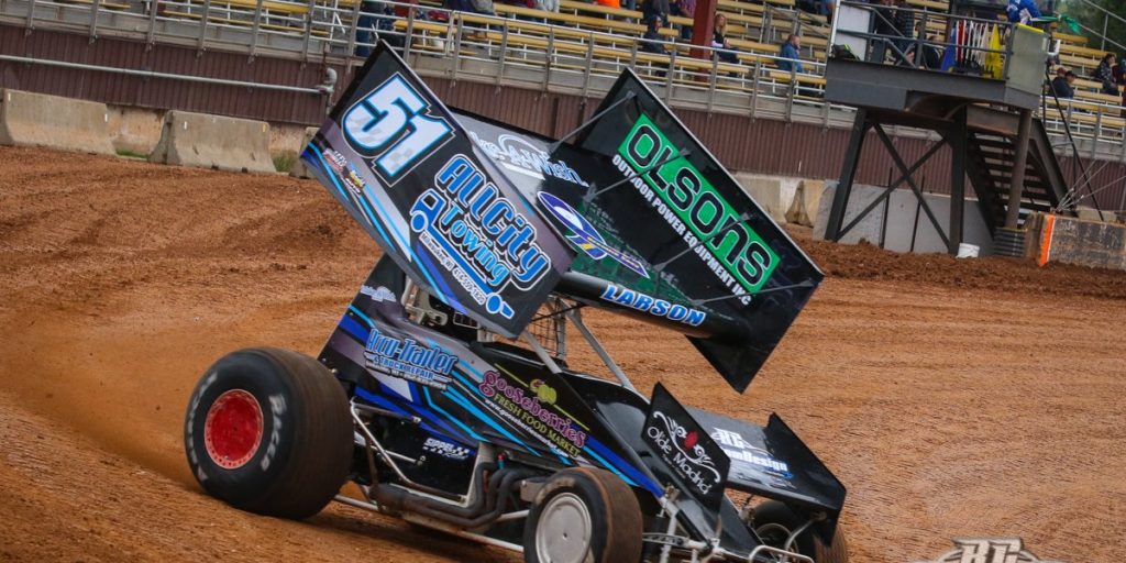 Larson Gains Speed, Consistency in PDTR 360 Sprint Car Division - Vimarsana News
