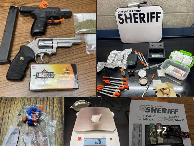 Fondy County Drug Sweep: Five Felony Arrests, Dozens of Citations; Drugs, Weapons, Money Seized - Vimarsana News