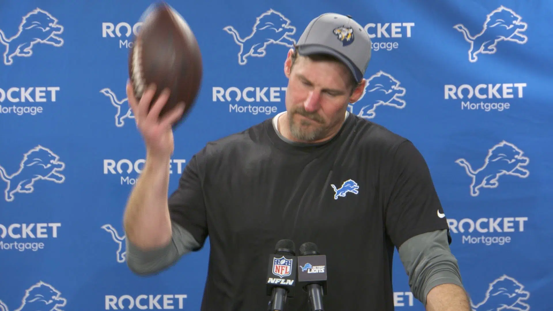 VIDEO: Tearful Dan Campbell heartbroken for Detroit Lions players