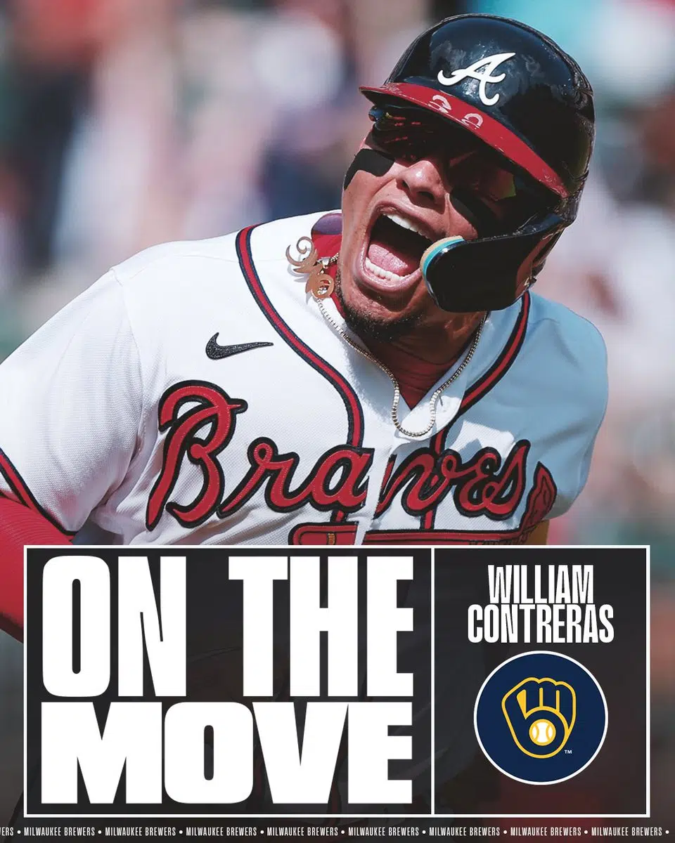 William Contreras on being traded from Braves to Brewers 