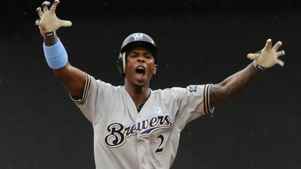 Nyjer Morgan will throw out first pitch for Brewers in playoff series this  week