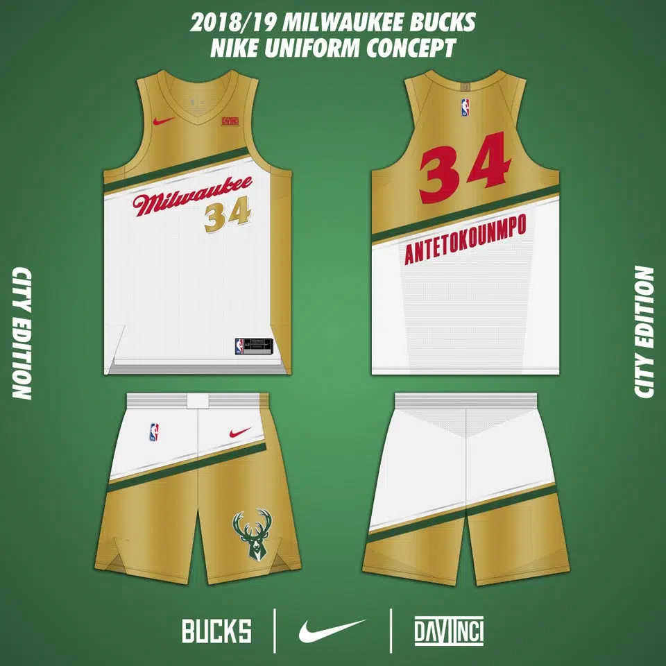 Milwaukee Bucks Alternate Uniform