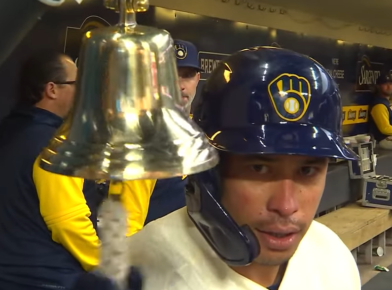 The Brewers installed a bell in their dugout, promptly score 18 runs against the Reds. - Vimarsana News