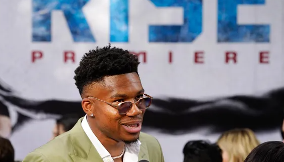 Giannis tears up watching his movie, "Rise," during it's premier in Greece. - Vimarsana News