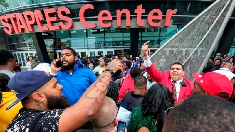 At Nipsey Hussle Funeral, Music and Tears as Rapper Is 'Sent Off