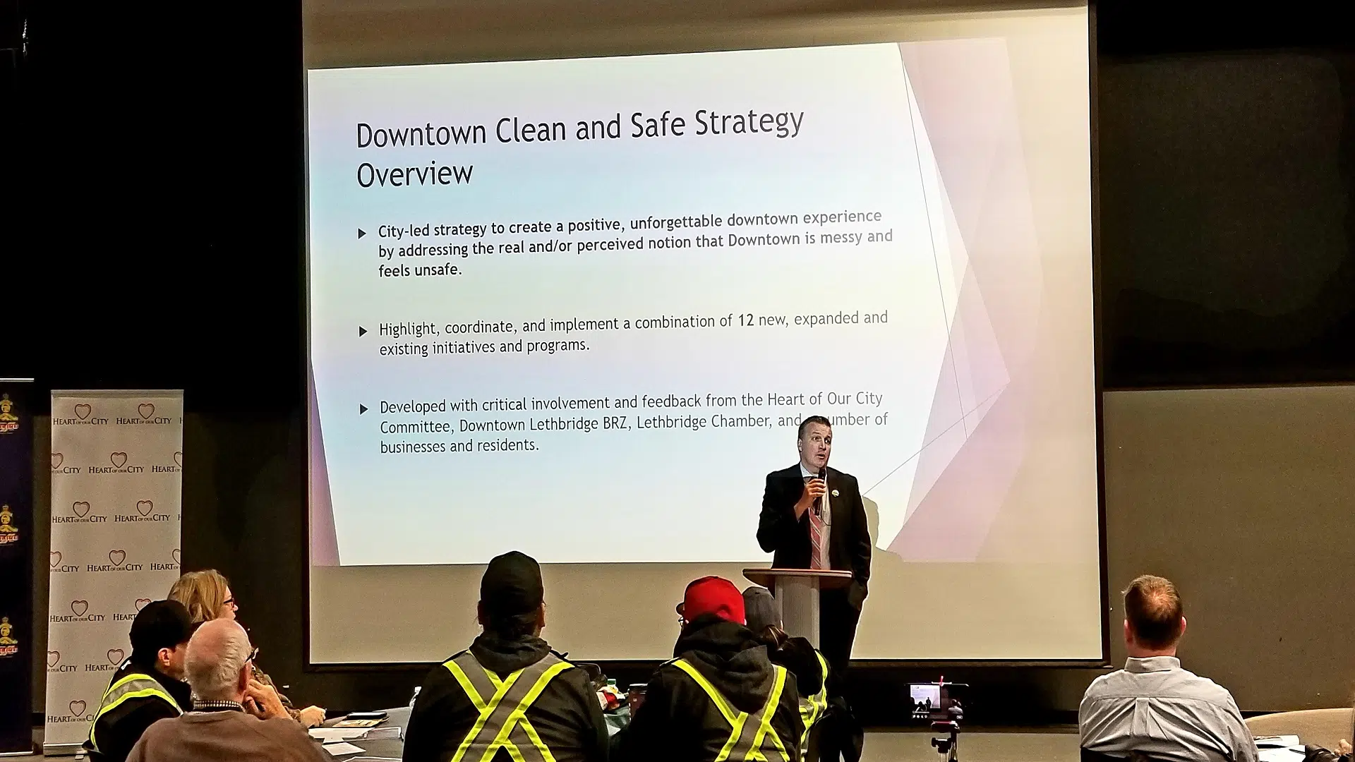 Downtown safety improvement strategy unveiled to local business owners