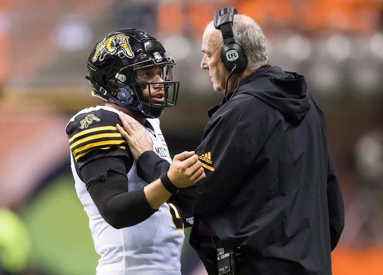 Hamilton Tiger-Cats deal veteran quarterback Dane Evans to B.C.