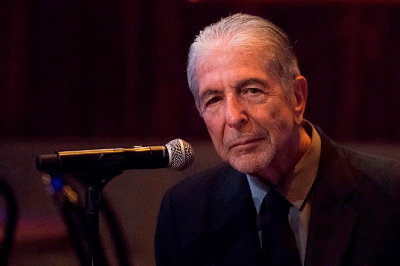A timeline of key dates in the life and career of Leonard Cohen