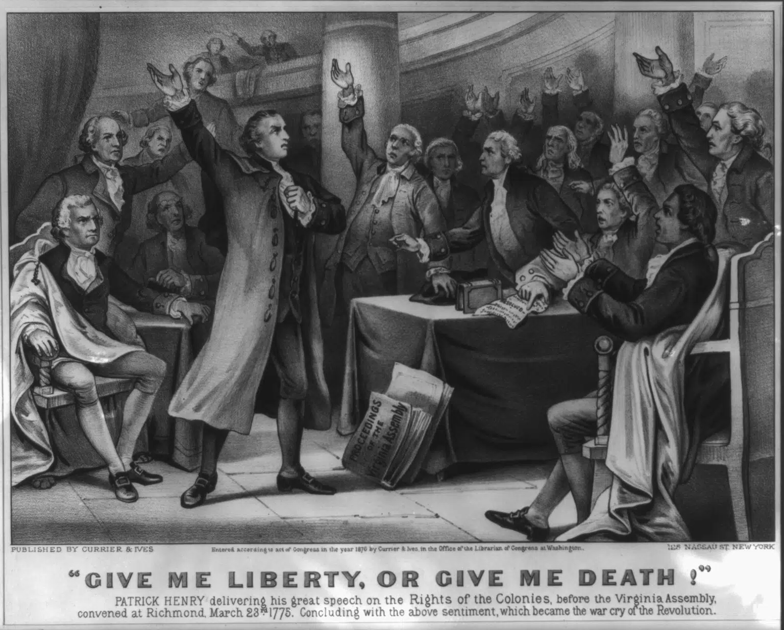 patrick henry liberty or death