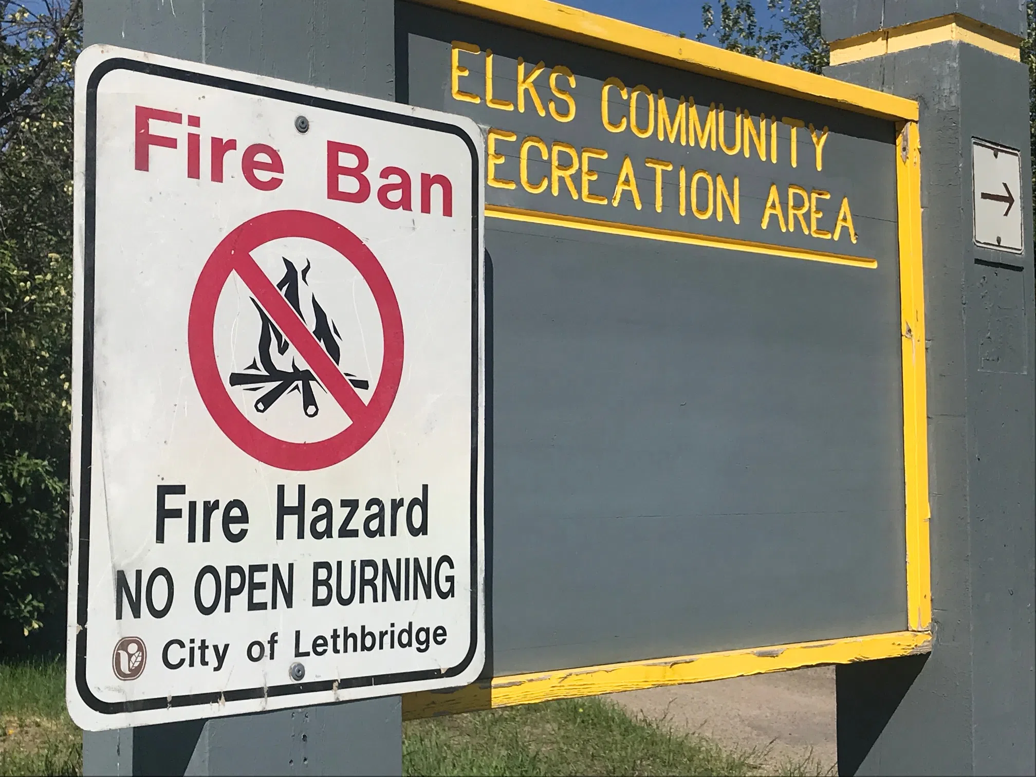 Open Fire Ban 