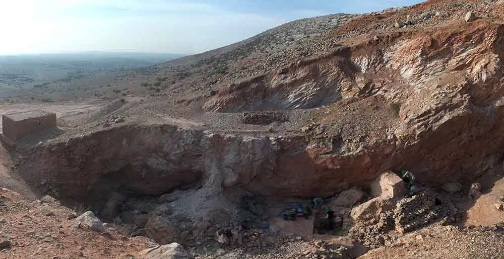 moroccan cave dig site