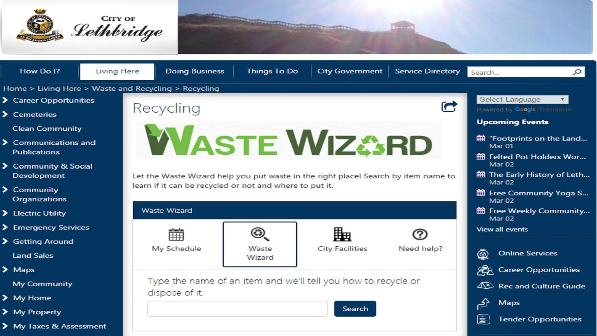 ‘Waste Wizard’ Tells You What Waste Goes Where Lethbridge News Now