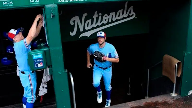 Throwback Expos day at D.C. baseball game divides Montrealers and Americans  - Montreal