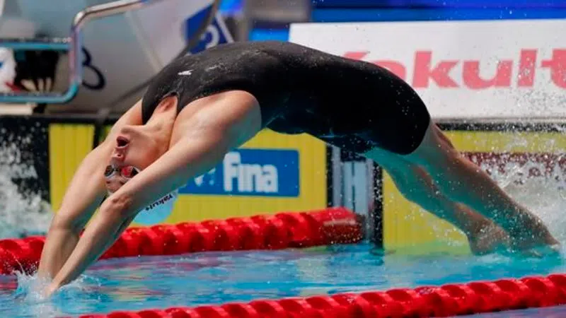 Canadian Swimmer Kylie Masse Wins Second Gold At World Aquatics 