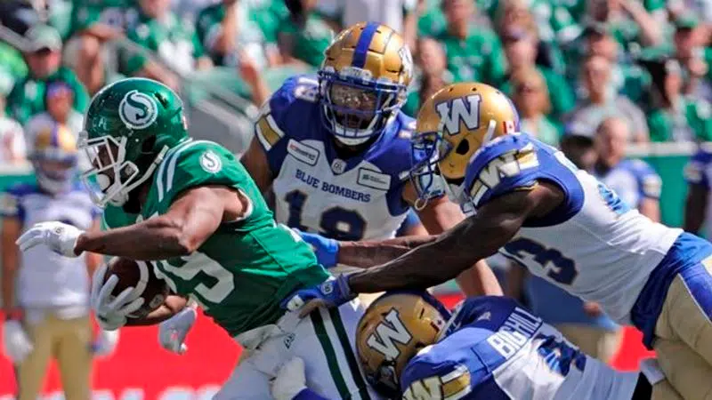 Winnipeg Blue Bombers to Meet Saskatchewan Roughriders in CFL Western  Conference Final