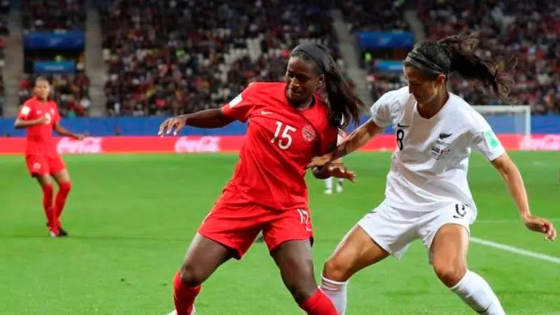 Canadian women's store soccer team