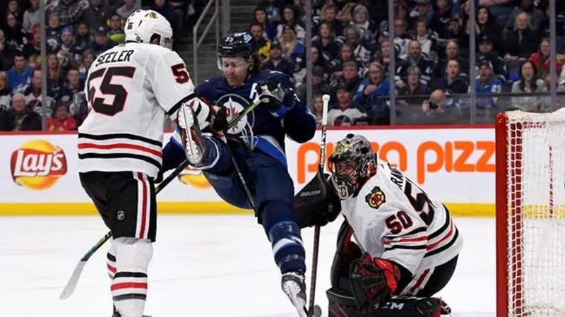 Nathan Beaulieu's first goal of the season lifts Winnipeg Jets over Chicago  Blackhawks 